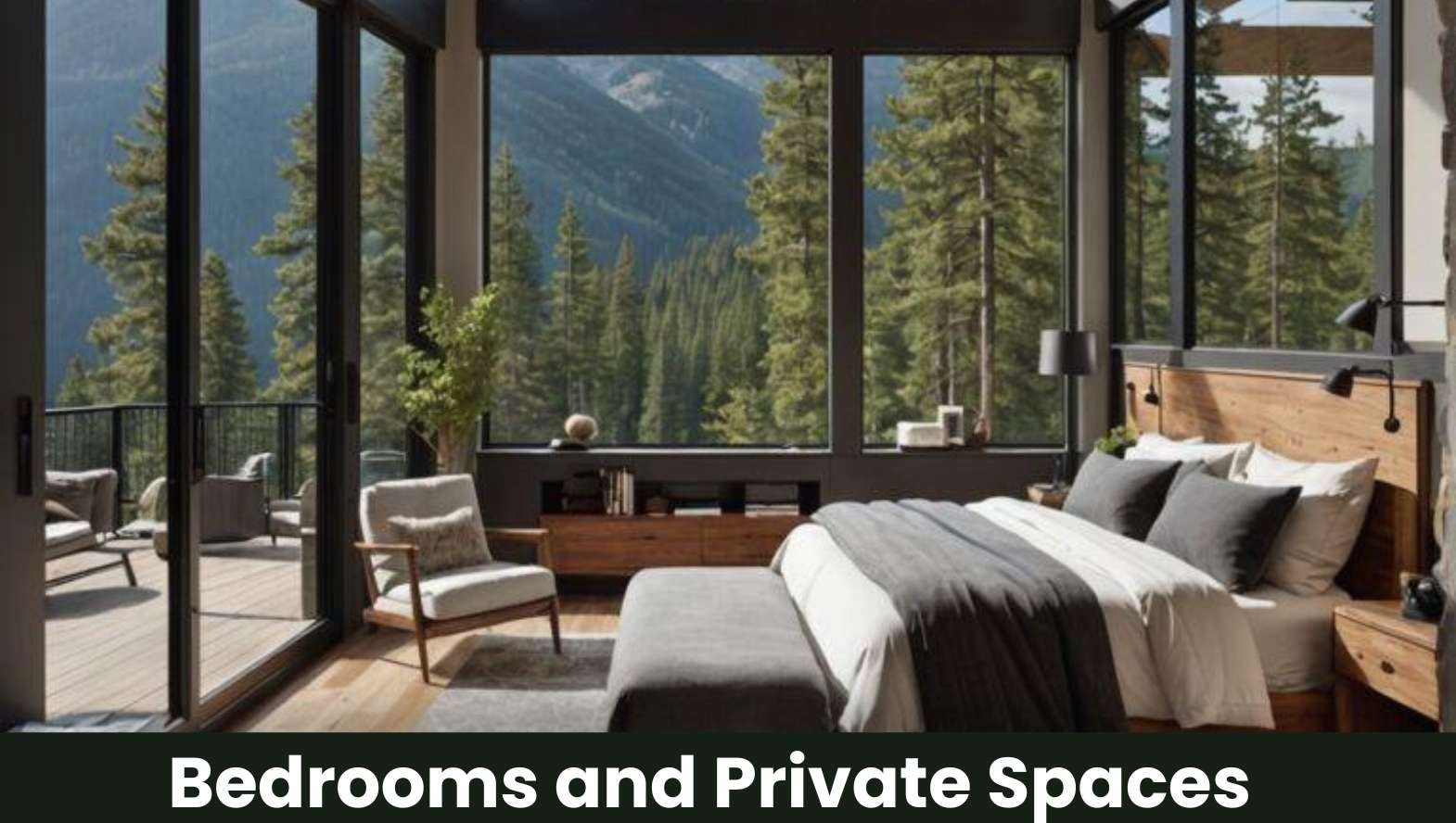 Bedrooms and Private Spaces Bedrooms and Private Spaces