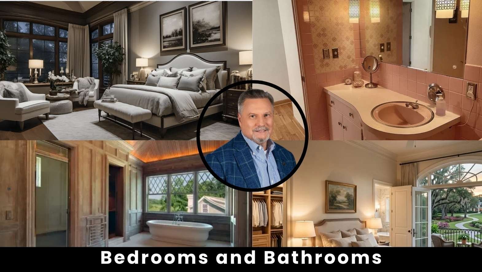 Bedrooms and Bathrooms