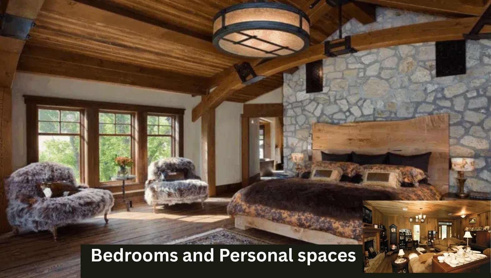 Bedrooms and Personal spaces Bedrooms and Personal spaces