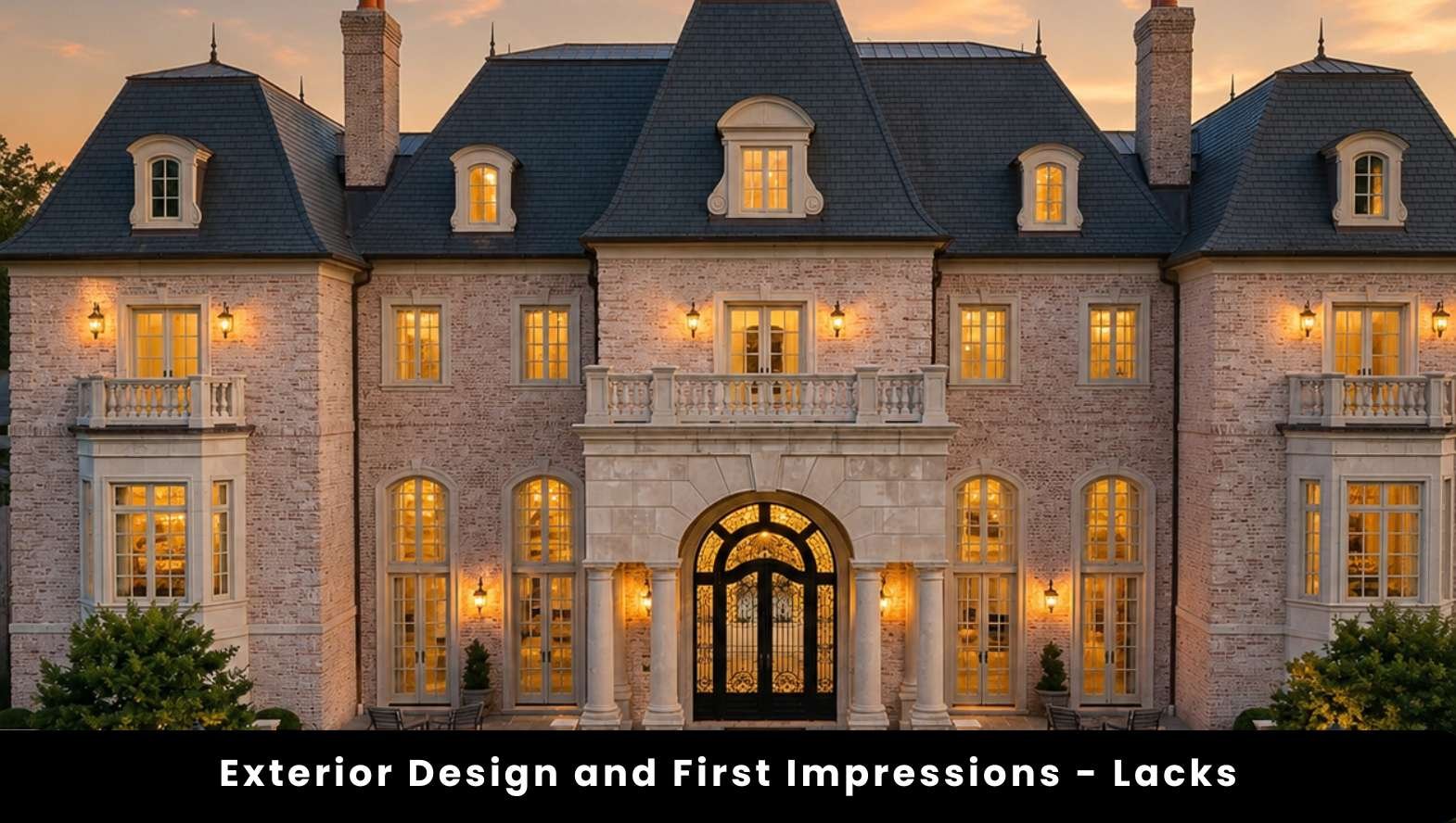 Exterior Design and First Impressions - Lacks