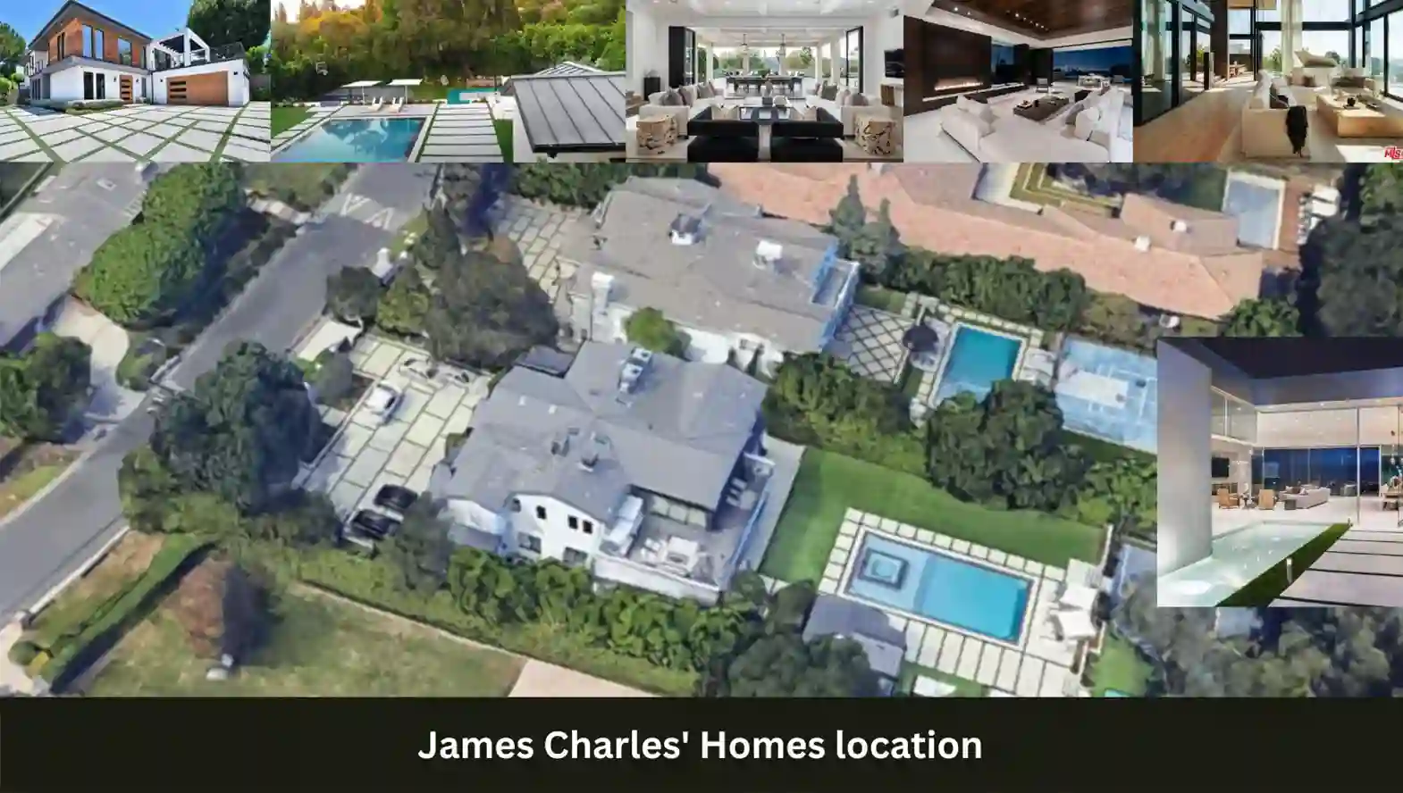 James Charles' Homes location James Charles' Homes location