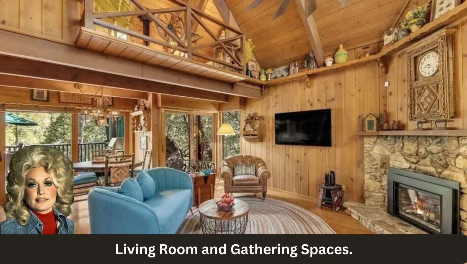 Living Room and Gathering Spaces