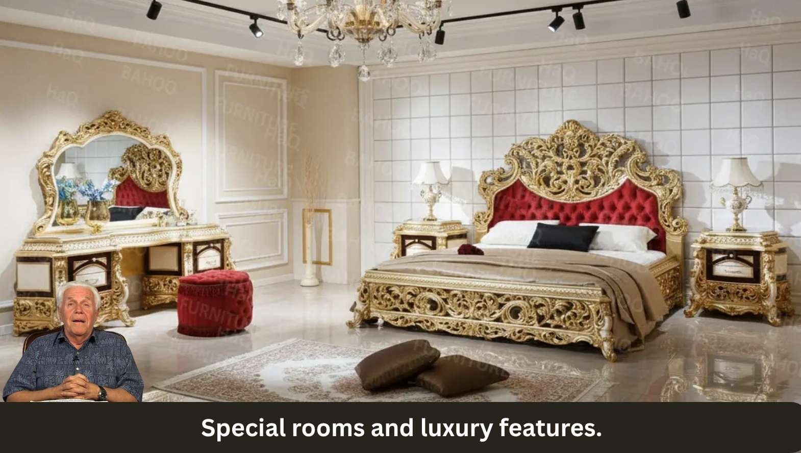 Special rooms and luxury features Special rooms and luxury features