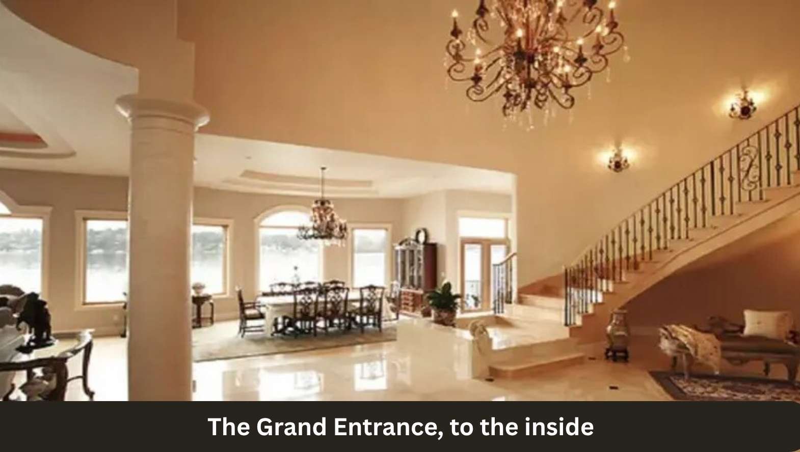 The Grand Entrance, to the inside The Grand Entrance, to the inside