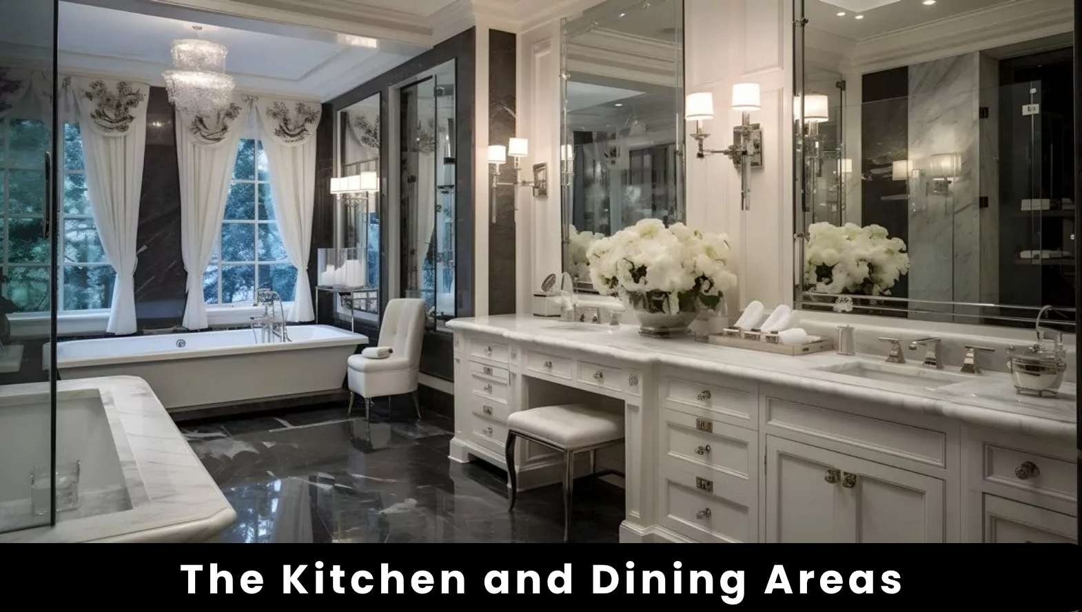 The Kitchen and Dining Areas