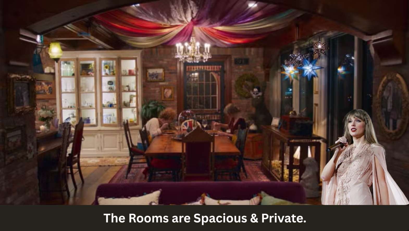 The Rooms are Spacious & Private The Rooms are Spacious & Private