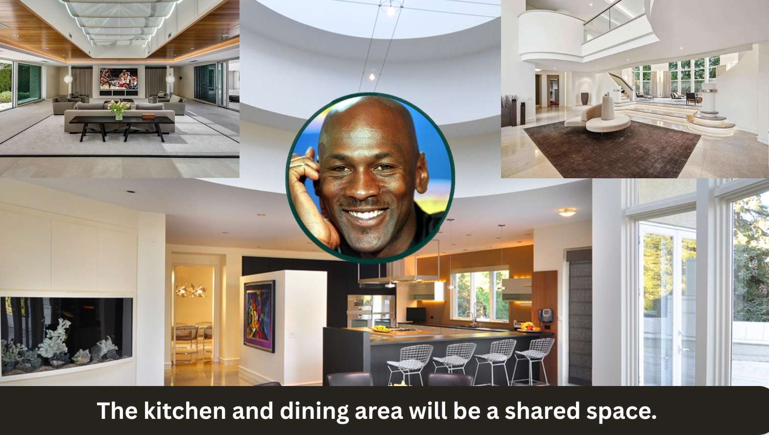 The kitchen and dining area will be a shared space