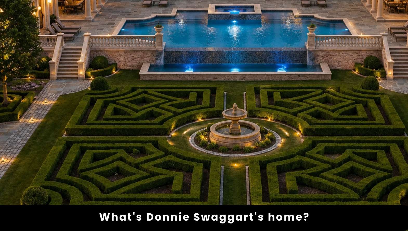 What's Donnie Swaggart's home