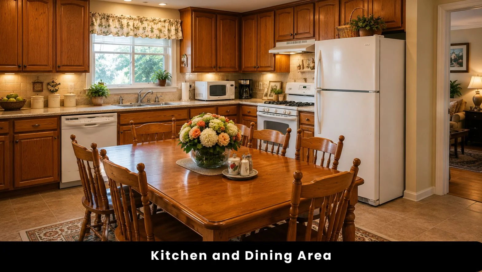 Kitchen and Dining Area Kitchen and Dining Area